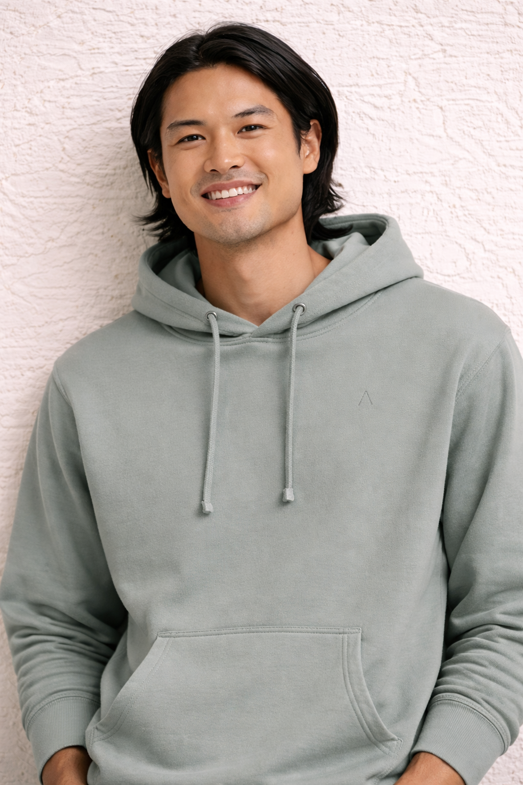 TC MIDWEIGHT PULLOVER HOOD (DUSTY SAGE)