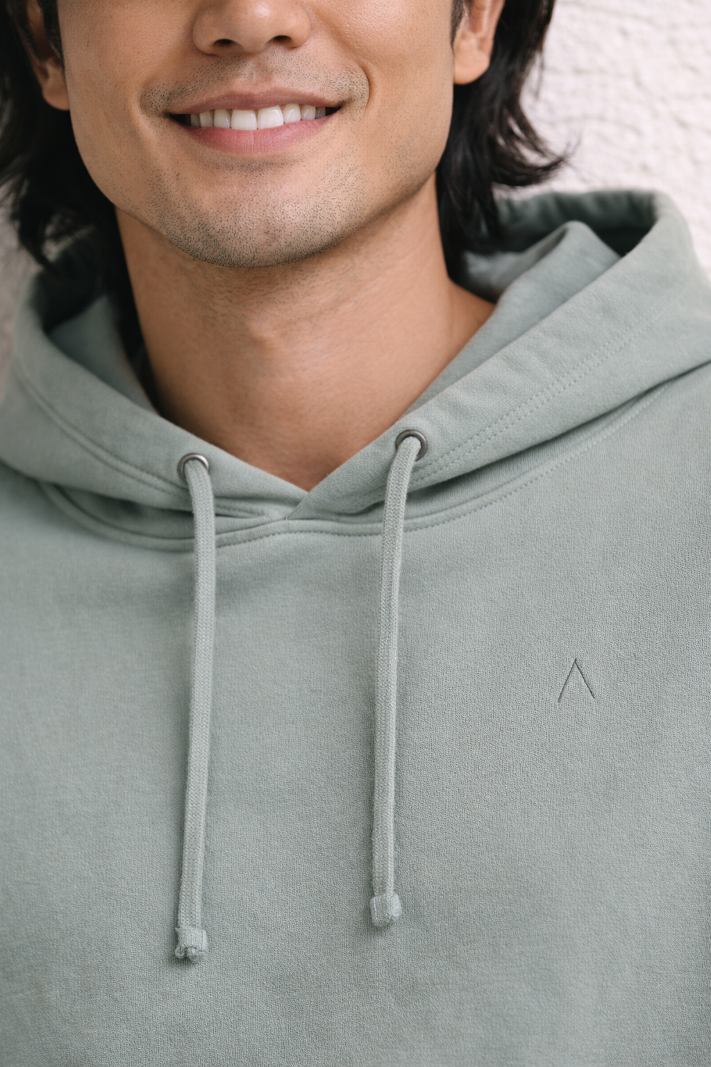 TC MIDWEIGHT PULLOVER HOOD (DUSTY SAGE)