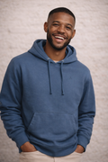 TC  MIDWEIGHT PULLOVER HOOD (STORM BLUE)