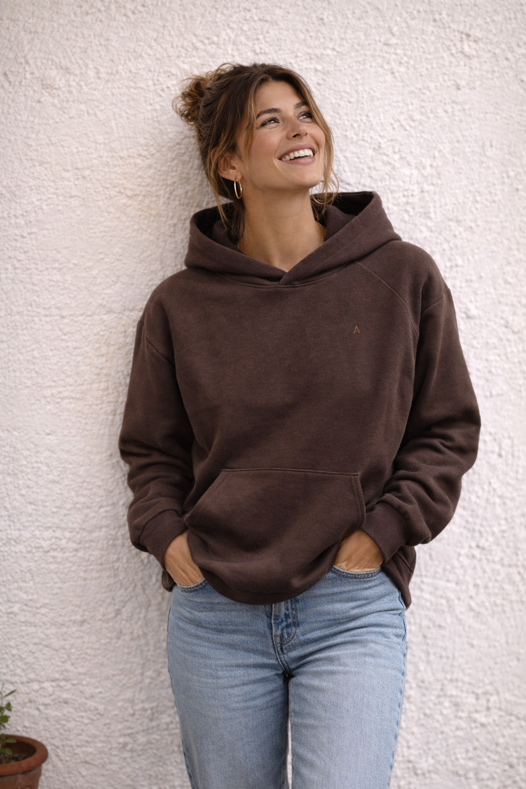 TC BOULEVARD HEAVYWEIGHT PULLOVER HOOD (BROWN)