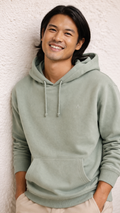 TC HEAVYWEIGHT PULLOVER HOOD (DUSTY SAGE)