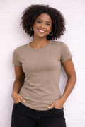 TC Midweight Womens Tee (Tan)