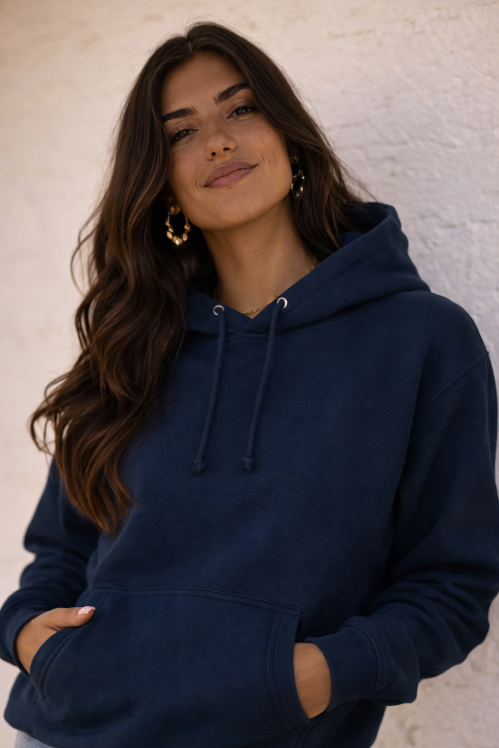 TC HEAVYWEIGHT PULLOVER HOOD (NAVY)