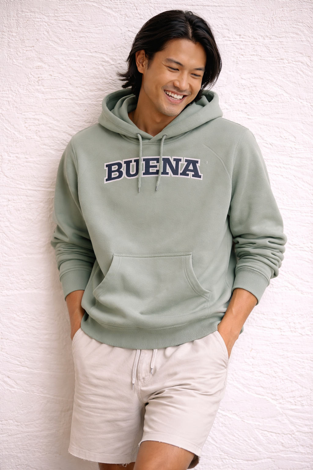 Buena Sage Midweight Hoodie