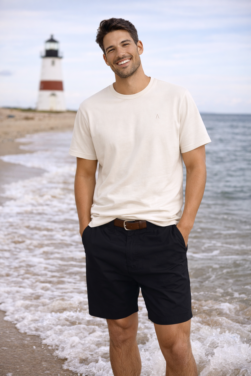 HC Sandpiper Midweight Organic Tee (Natural)