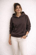 HC Main Mast Ultra Heavyweight Organic French Terry Hood (Espresso)