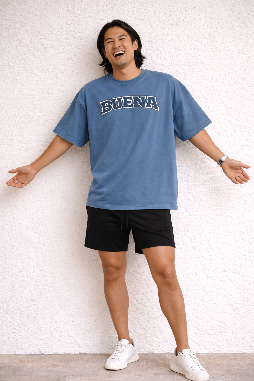 Buena Heavyweight Tee (Denim)