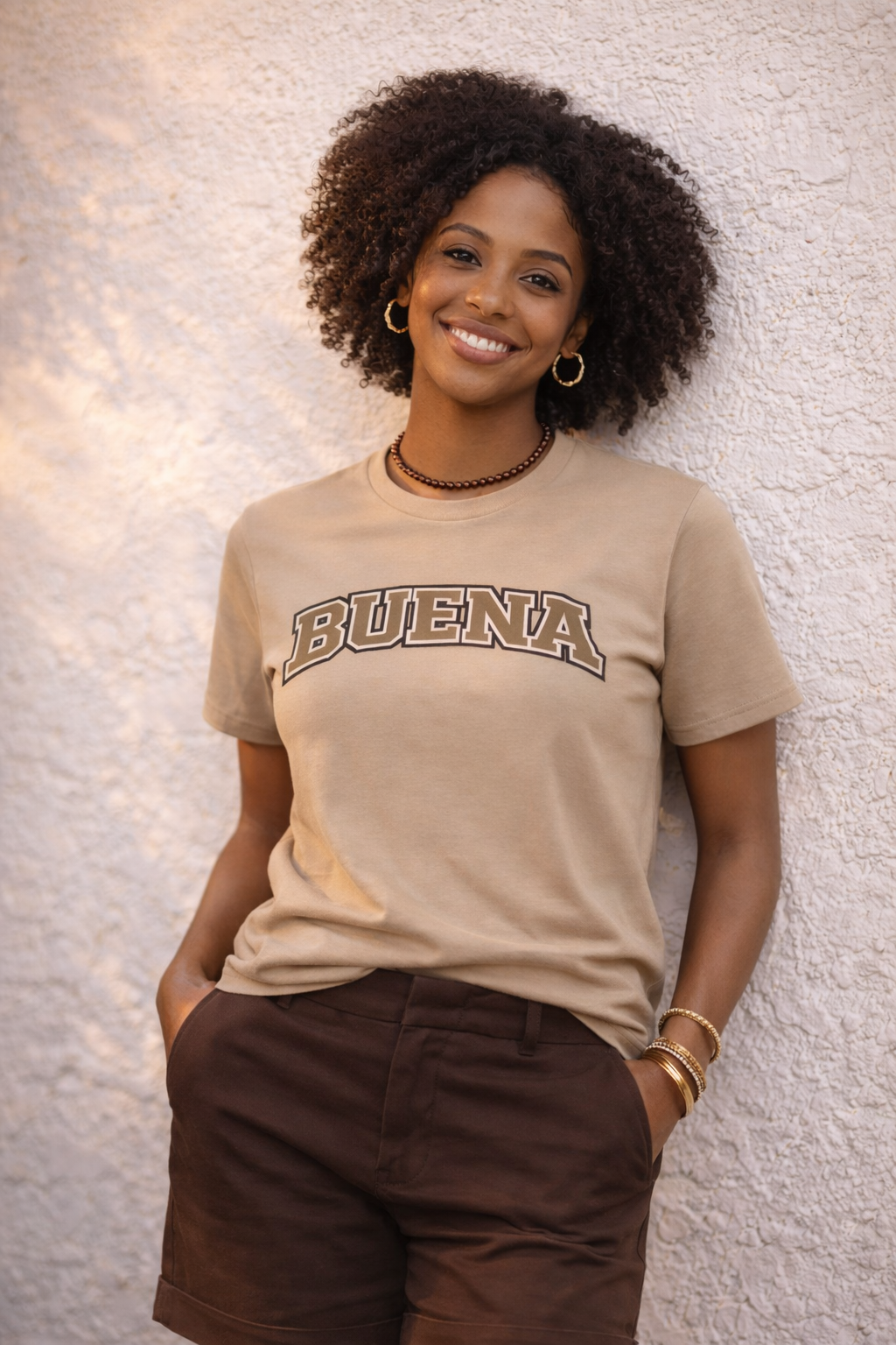 Buena Heavyweight Tee (Tan)