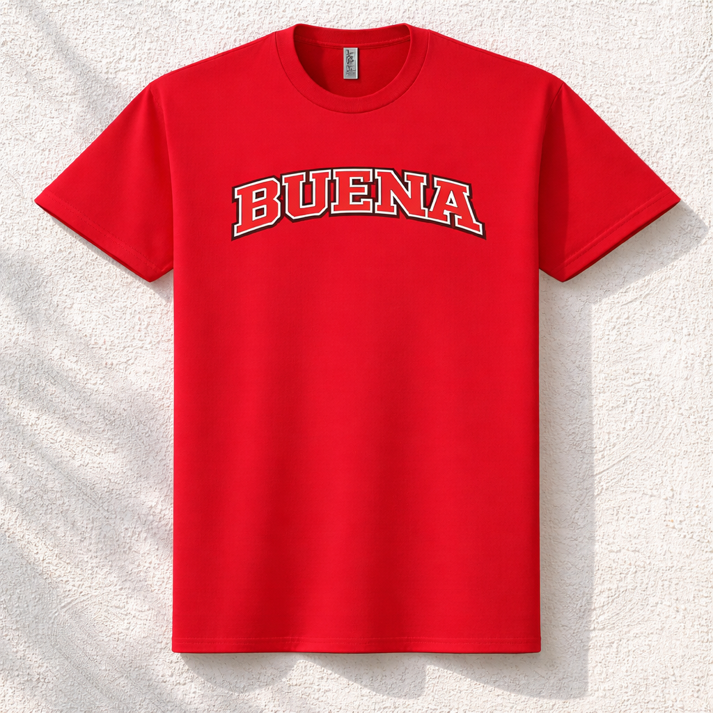 Buena Heavyweight Tee (Red)