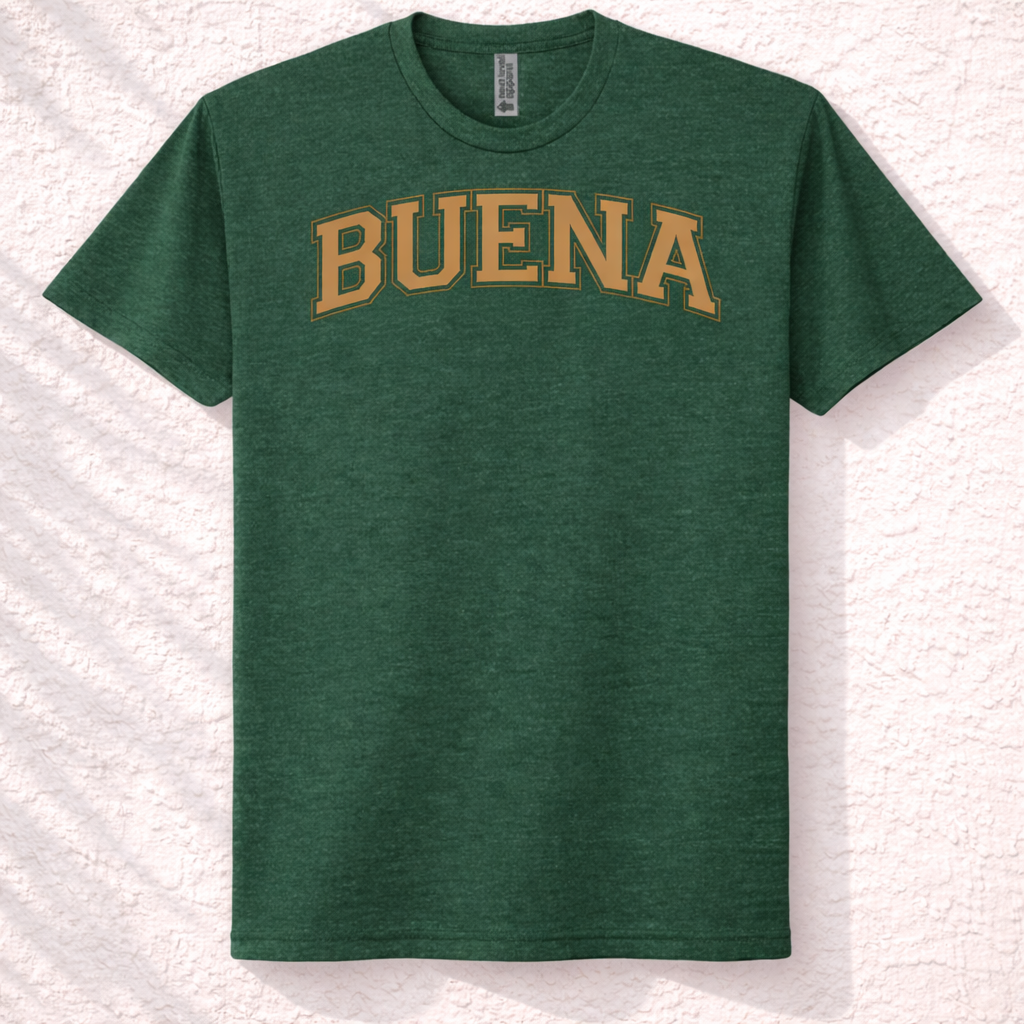 Buena Midweight Tee (Forest)