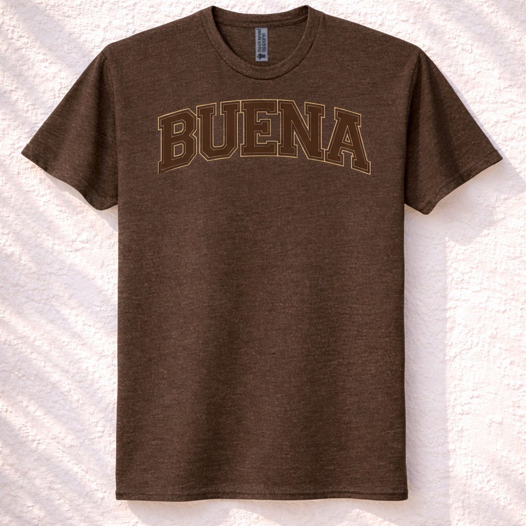 Buena Midweight Tee (Espresso)