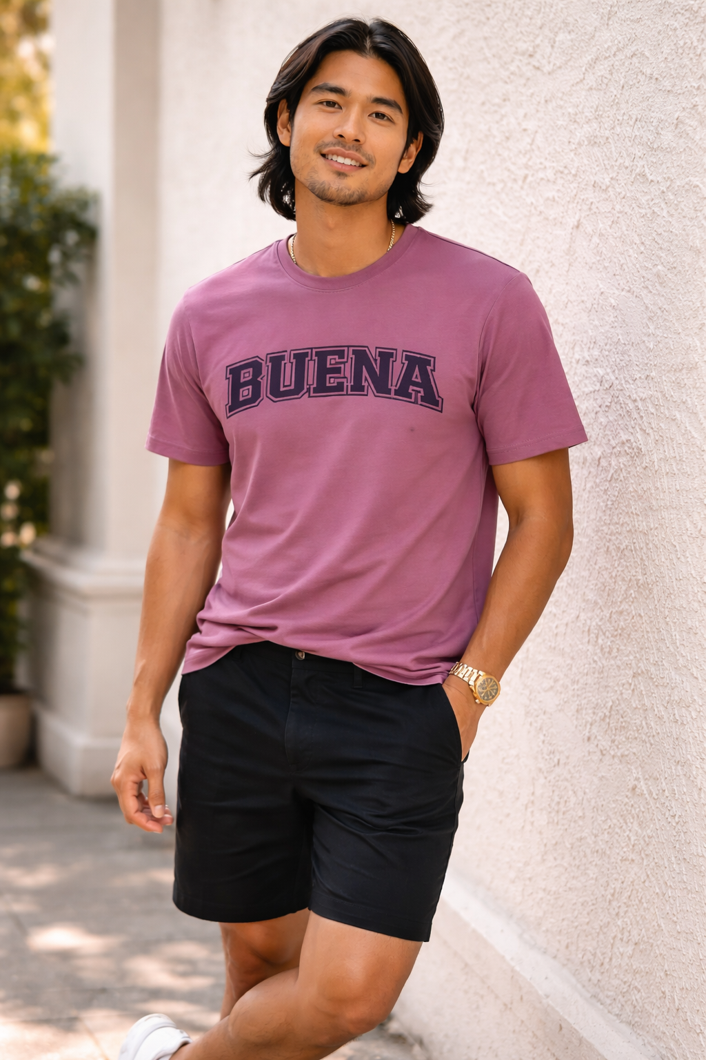 Buena Midweight Tee (Paprika)