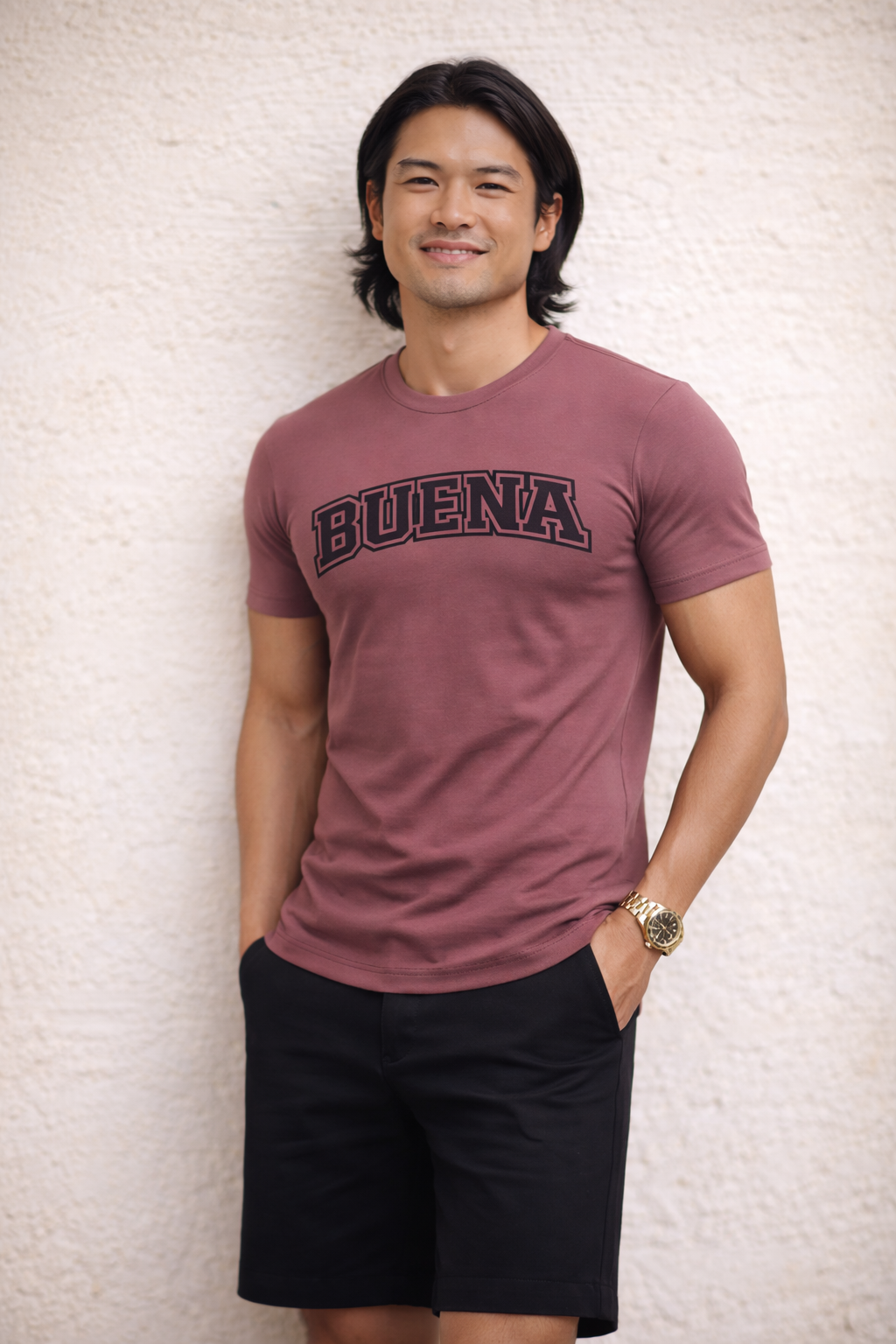 Buena Midweight Tee (Paprika)