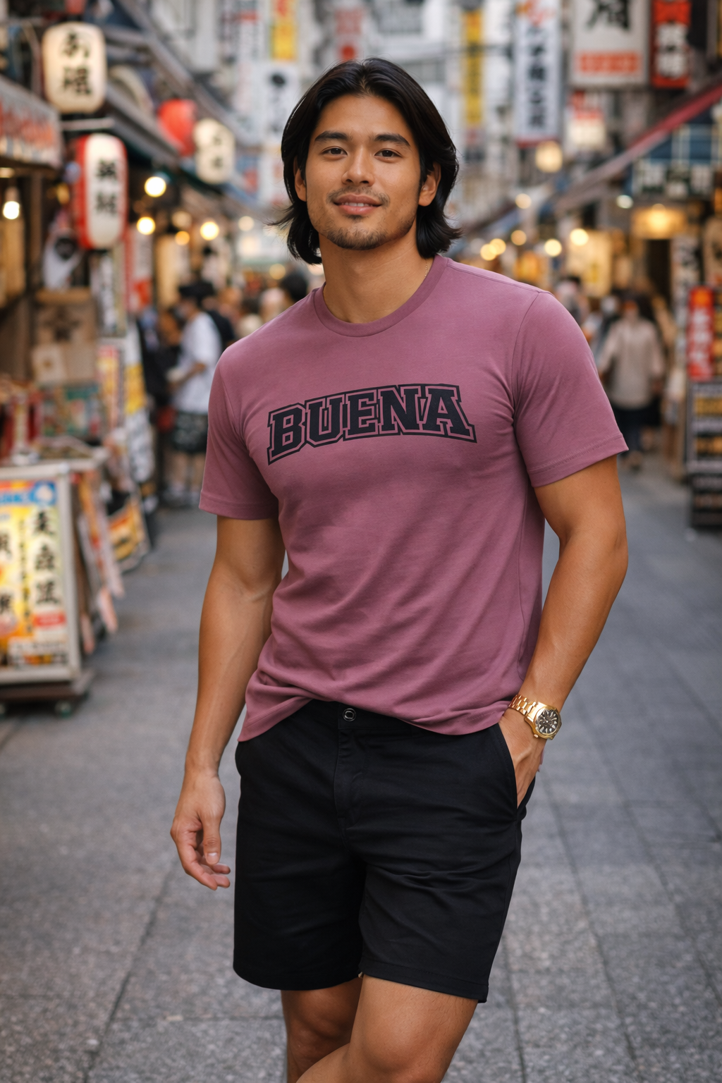 Buena Midweight Tee (Paprika)
