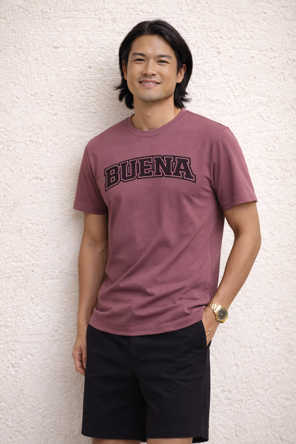 Buena Midweight Tee (Paprika)