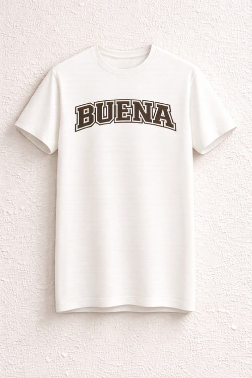 Buena Midweight Tee (Bone)