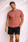 Buena Midweight Tee (Redwood)