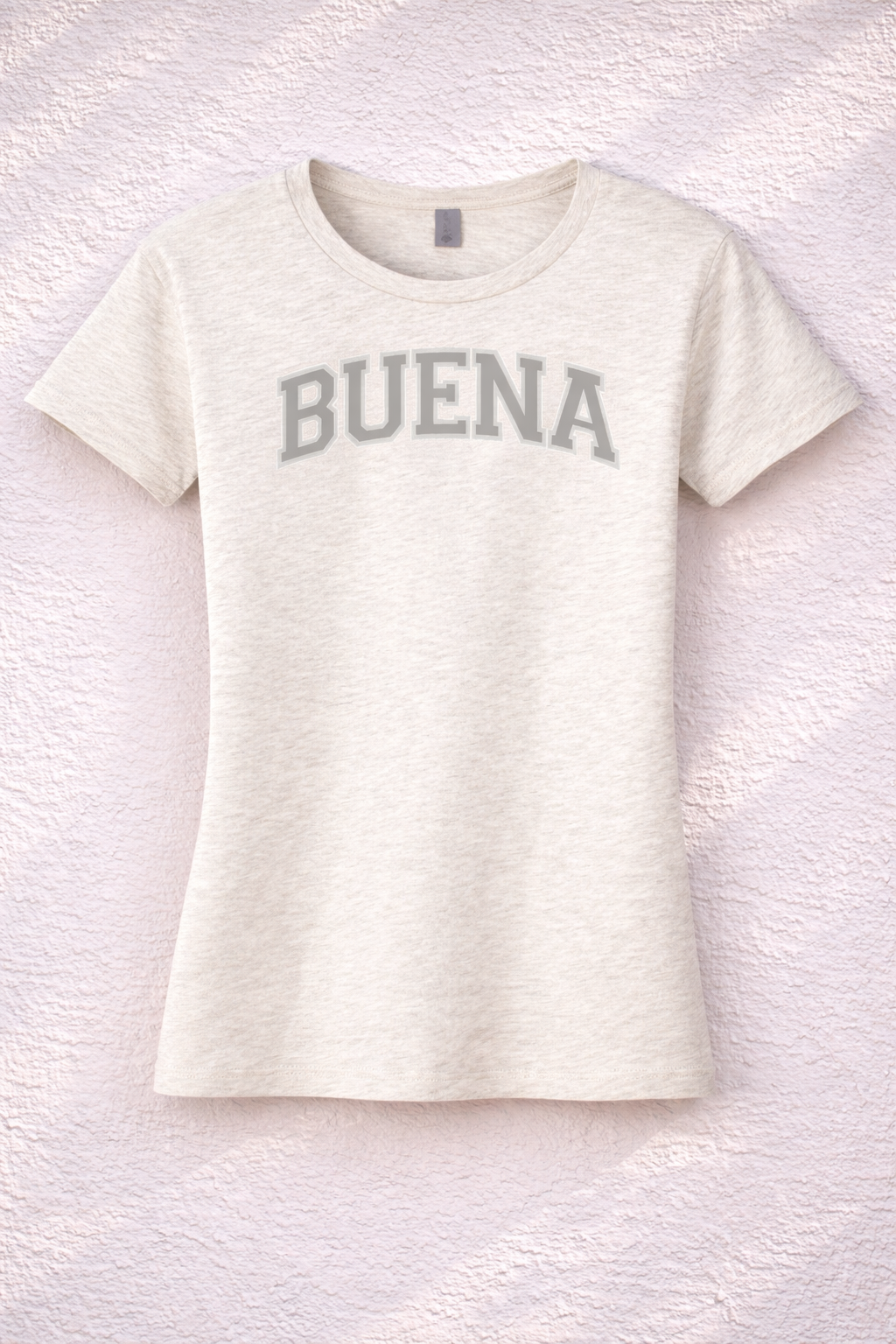 Buena Midweight Womens Tee (Oatmeal)