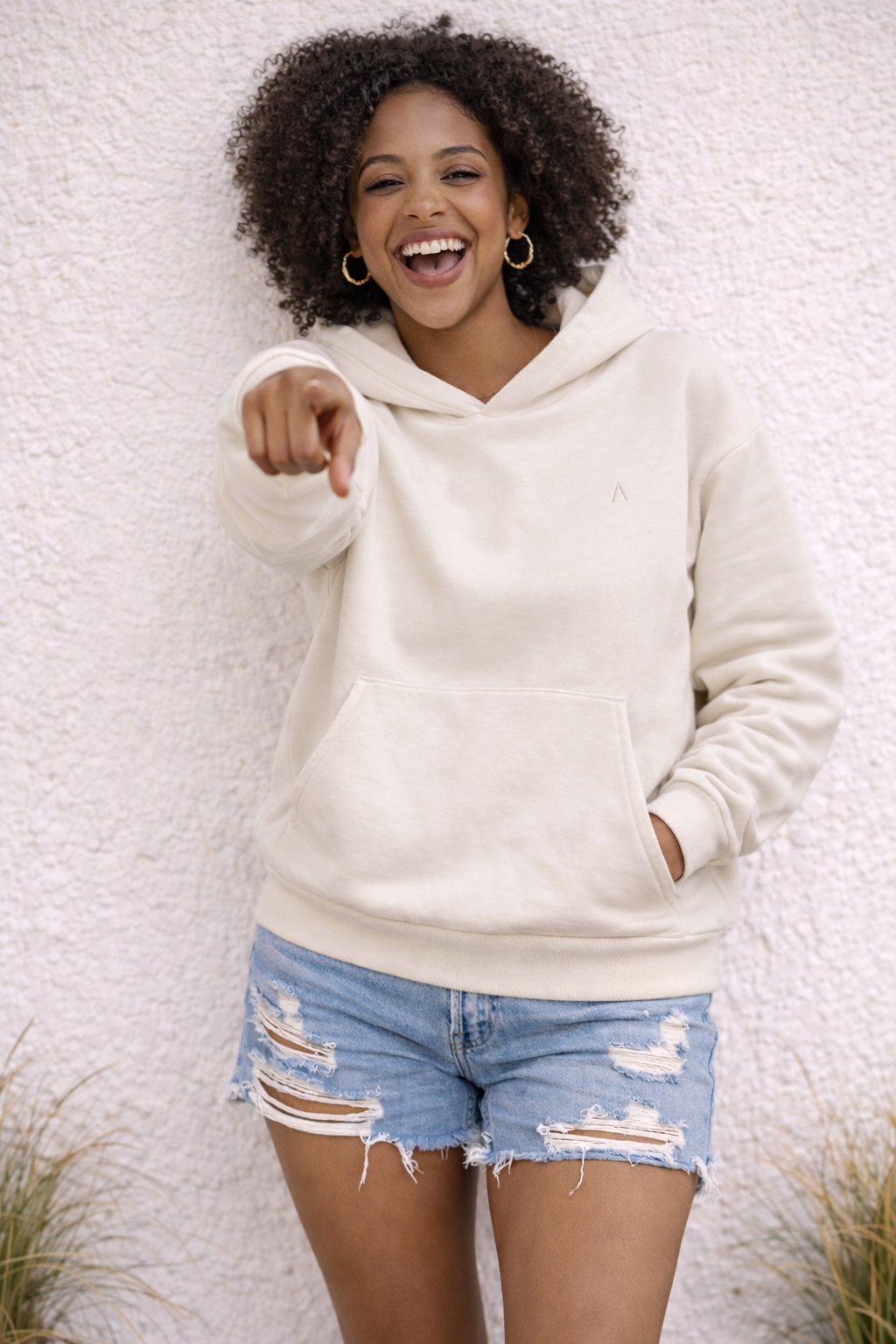 TC HEAVYWEIGHT PULLOVER HOOD (BONE)