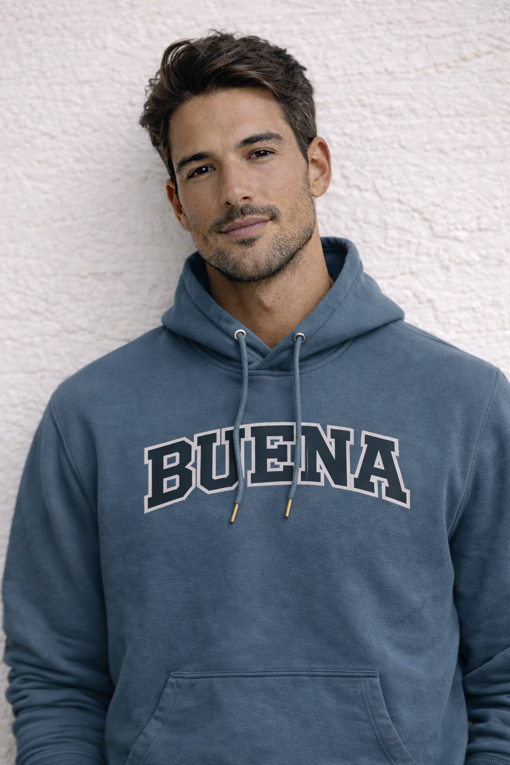 Buena Midweight Organic French Terry Hood (Seaside)