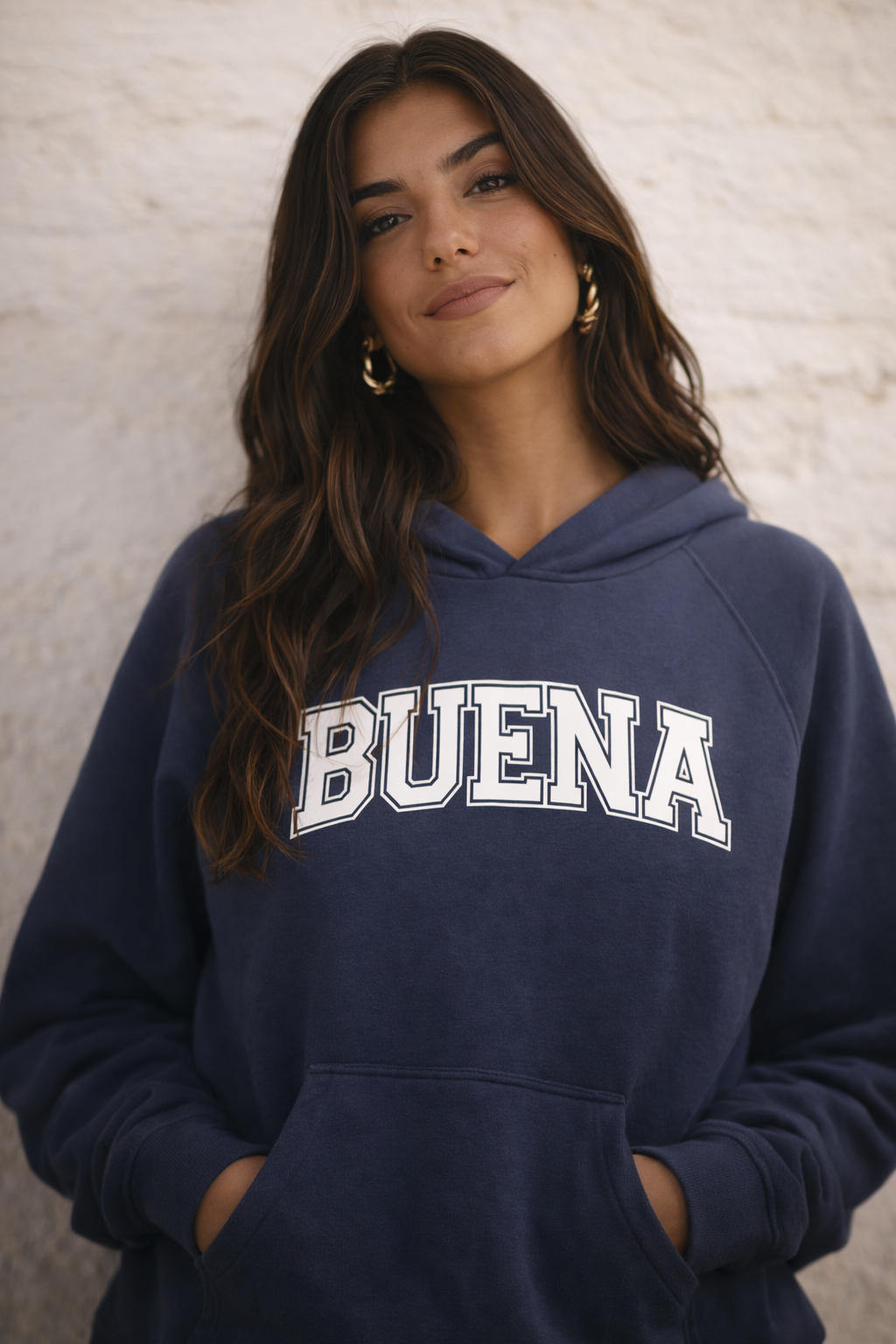 Buena Heavyweight Organic French Terry Hood (Eclipse)