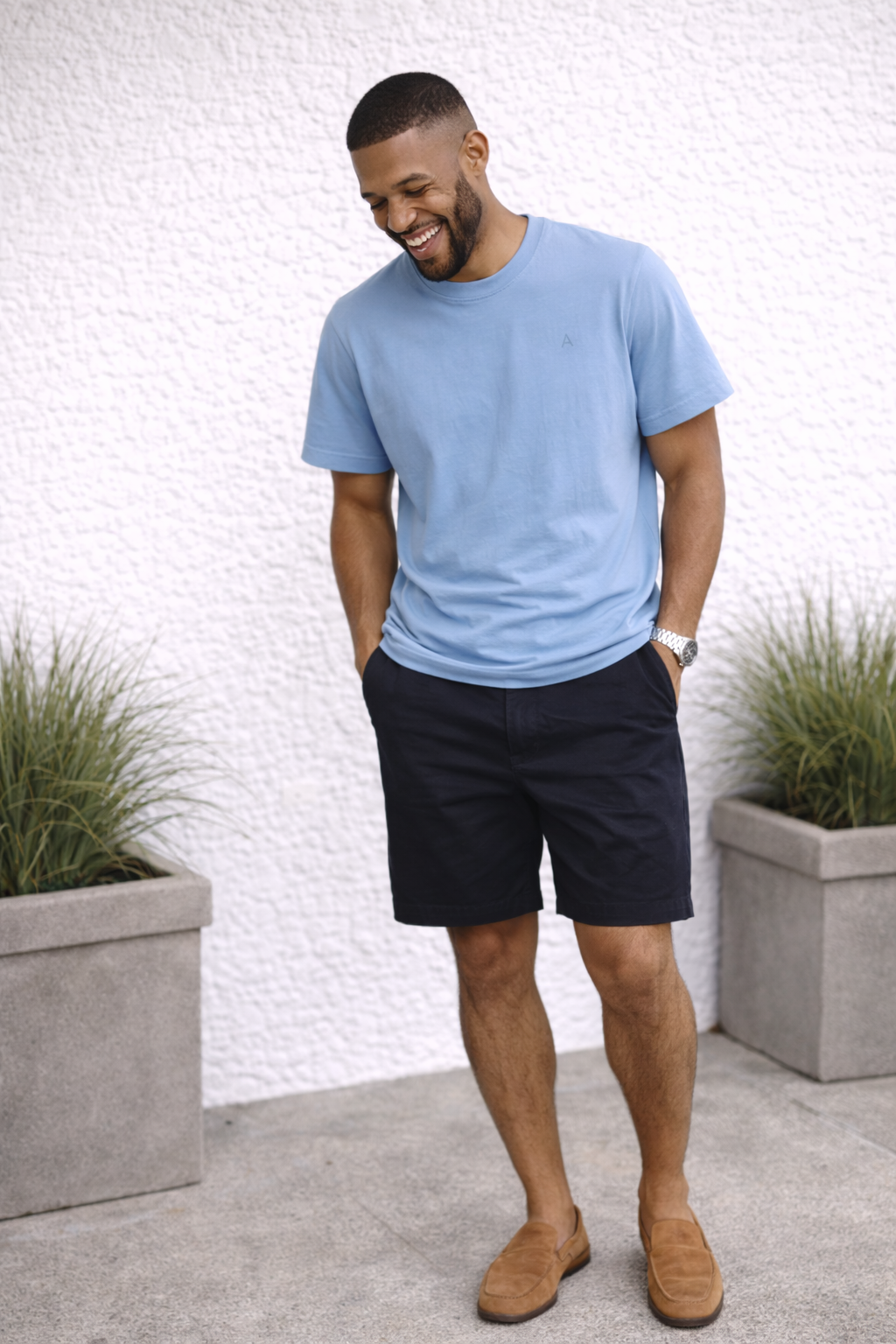 HC Sandpiper Midweight Organic Tee (Cloud Blue)