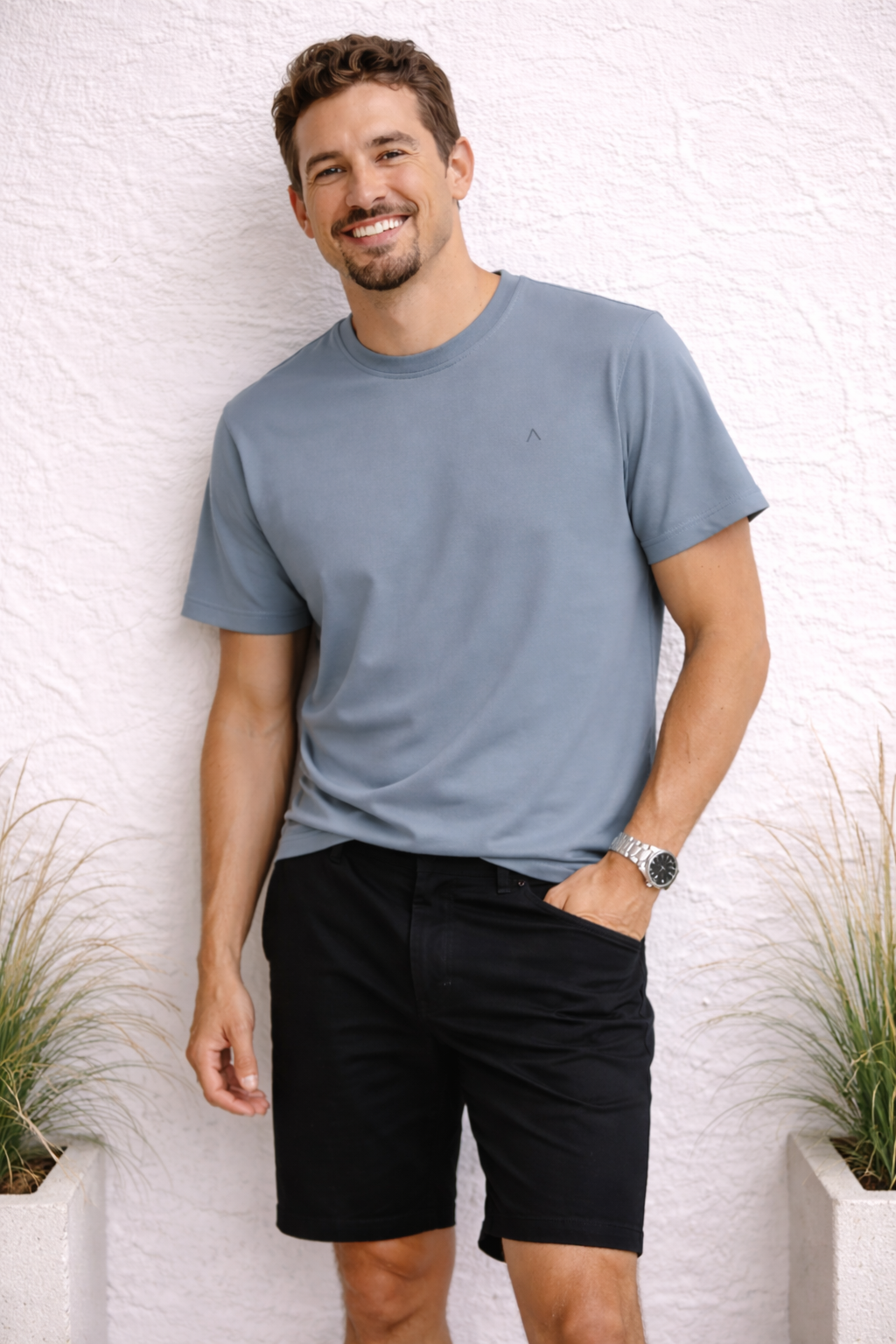 HC Dune Heavyweight Organic Tee (Storm)