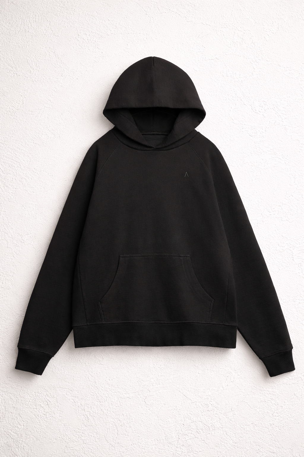 HC Main Mast Heavyweight Organic French Terry Hood (Black)