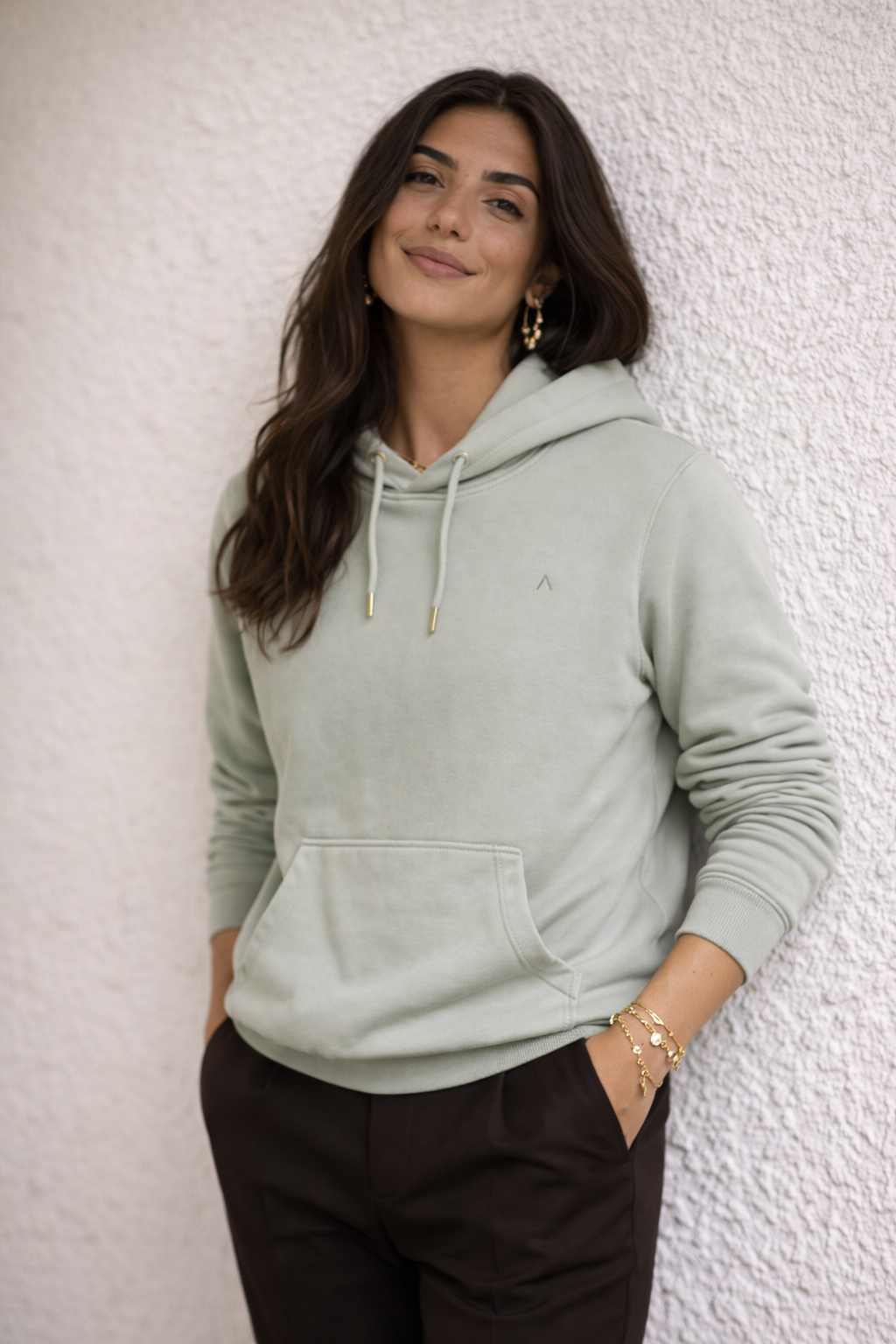 HC Downeaster Midweight Organic French Terry Hood (Sage)