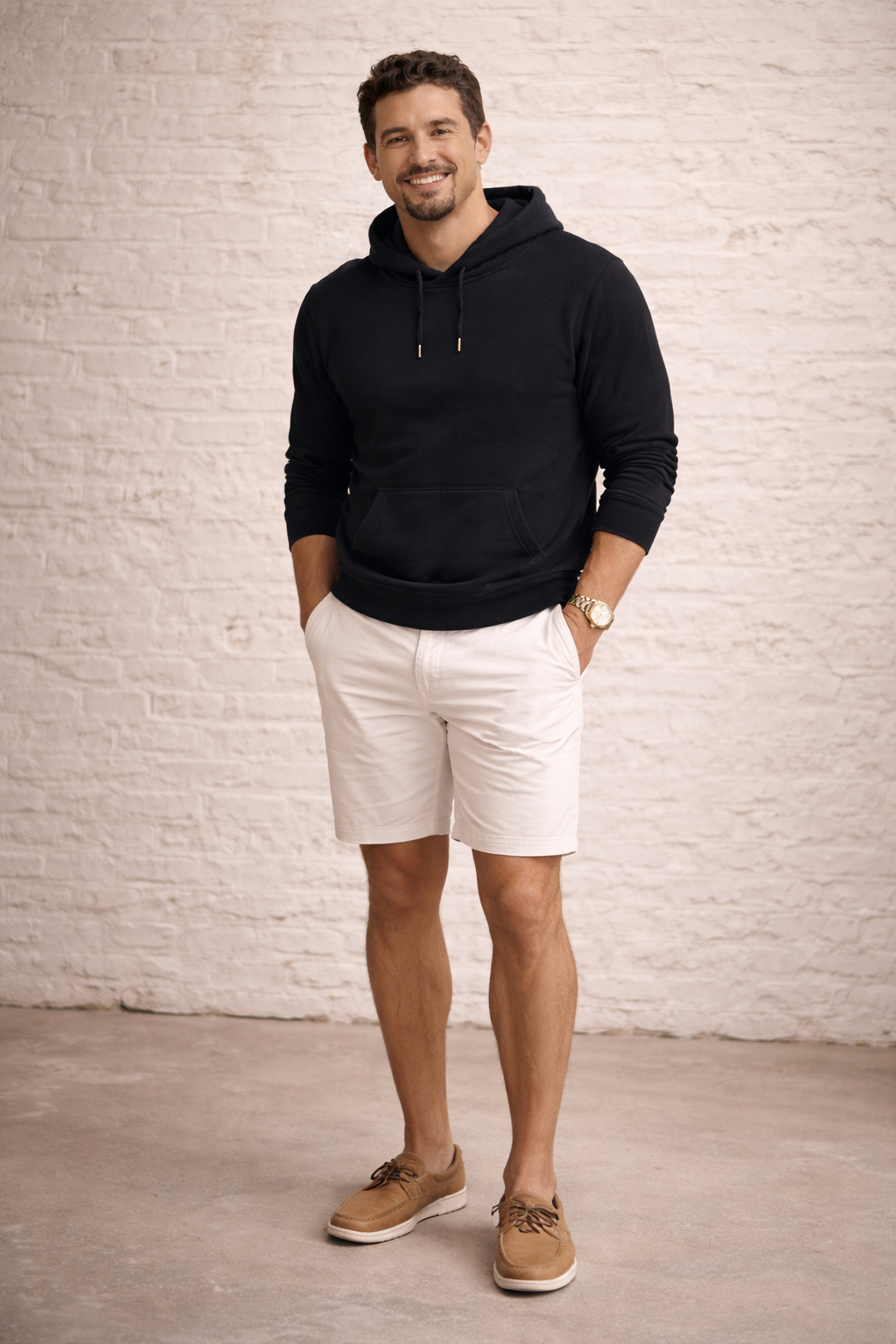 HC Downeaster Midweight French Terry Hoodie (Black)