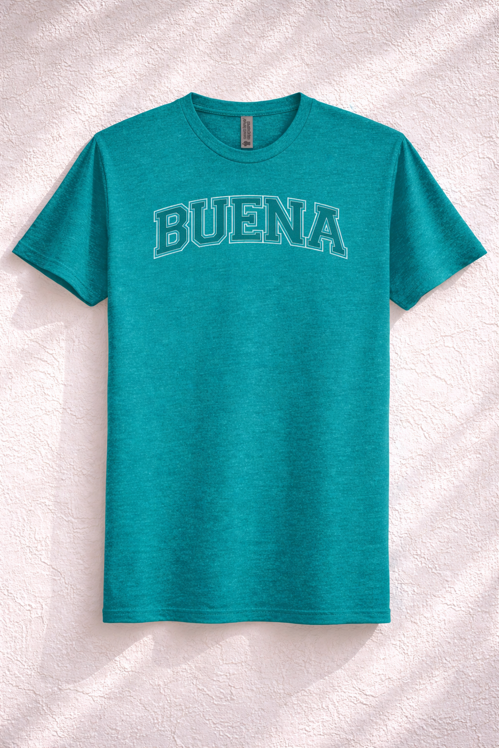 Buena Midweight Tee (Teal)