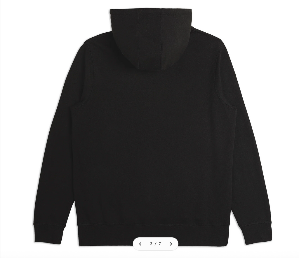 HC Downeaster Midweight French Terry Hoodie (Black)