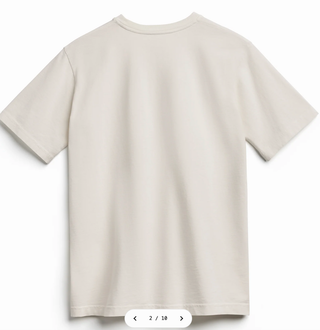 HC Dune Heavyweight Organic Tee (Pearl)