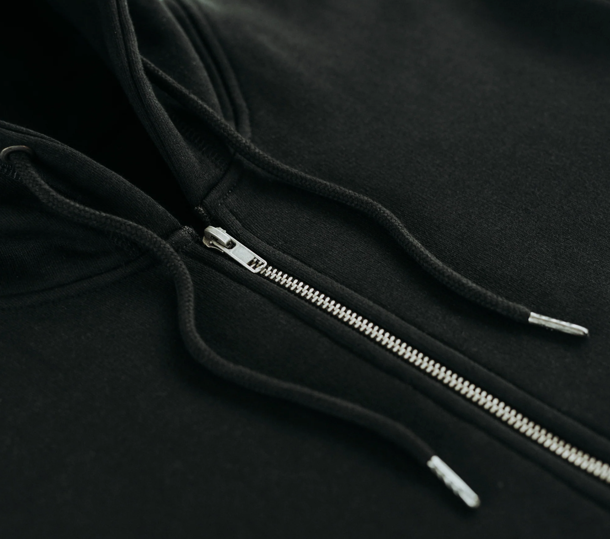 HC Heavyweight Full Zip Hoodie (Black)