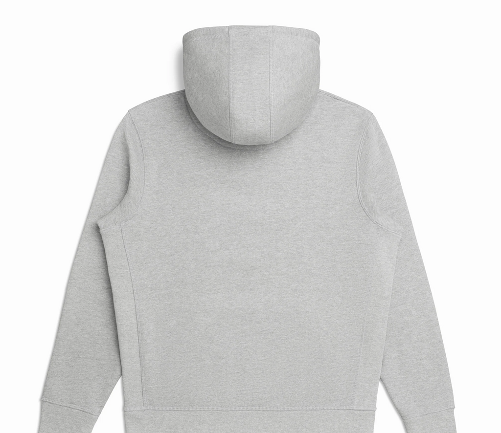 HC Heavyweight Full Zip Hoodie (Heather Gray)