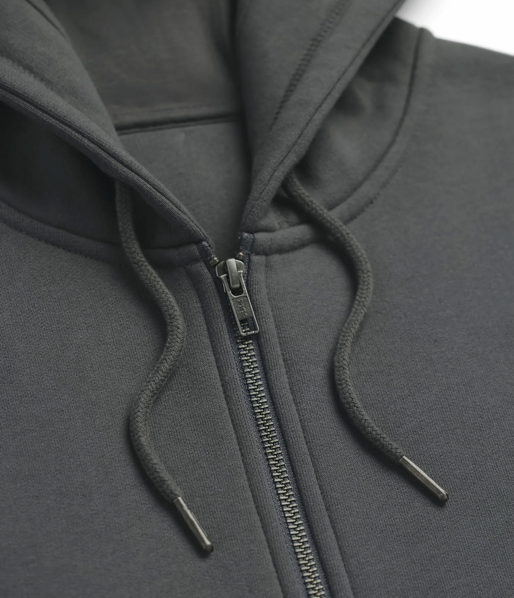 HC Heavyweight Full Zip Hoodie (Slate)