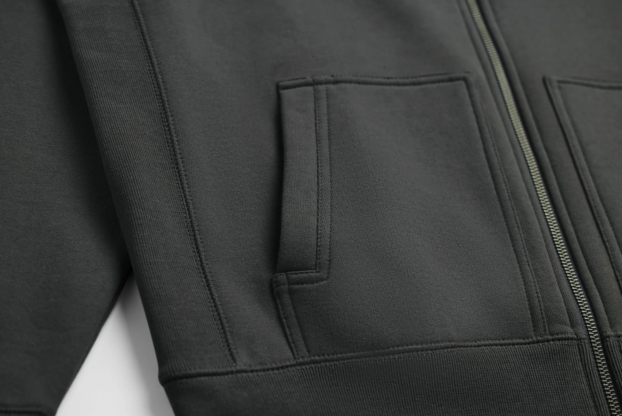 HC Heavyweight Full Zip Hoodie (Slate)