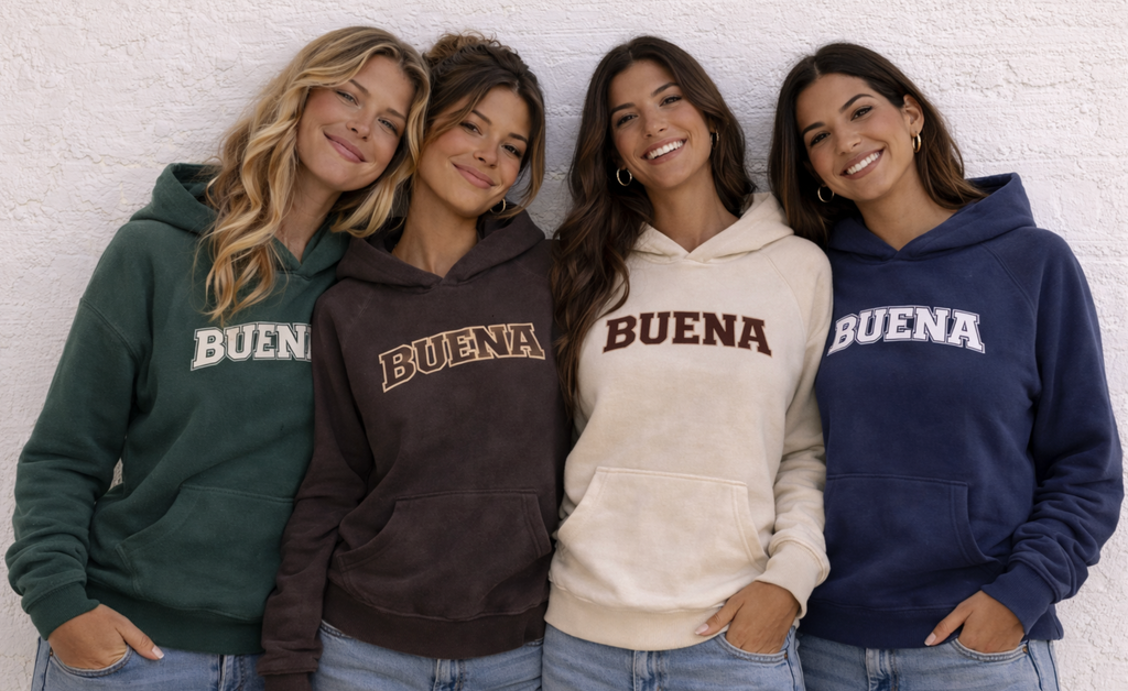 Buena Heavyweight Hoodie (Espresso)