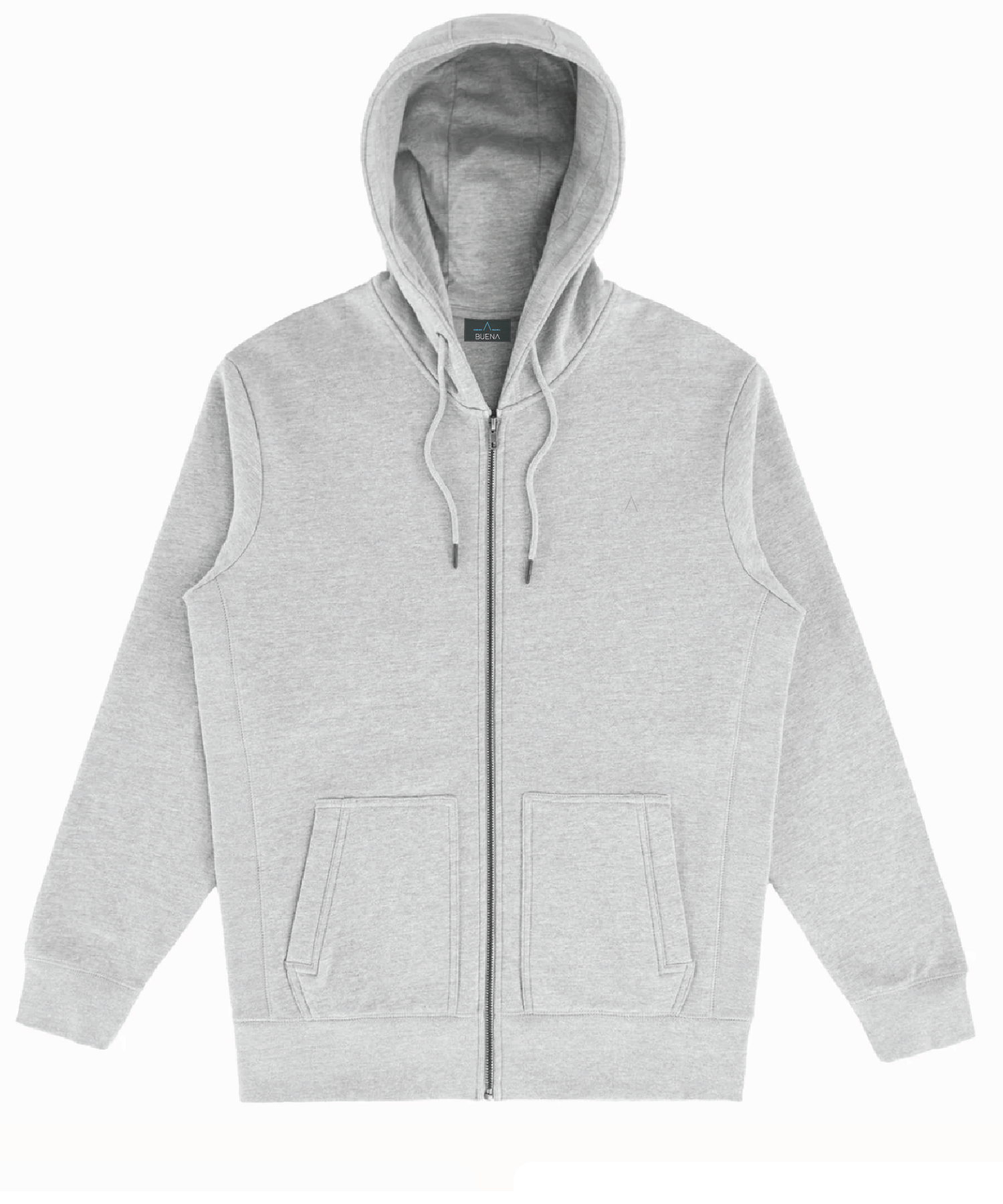 HC Heavyweight Full Zip Hoodie (Heather Gray)