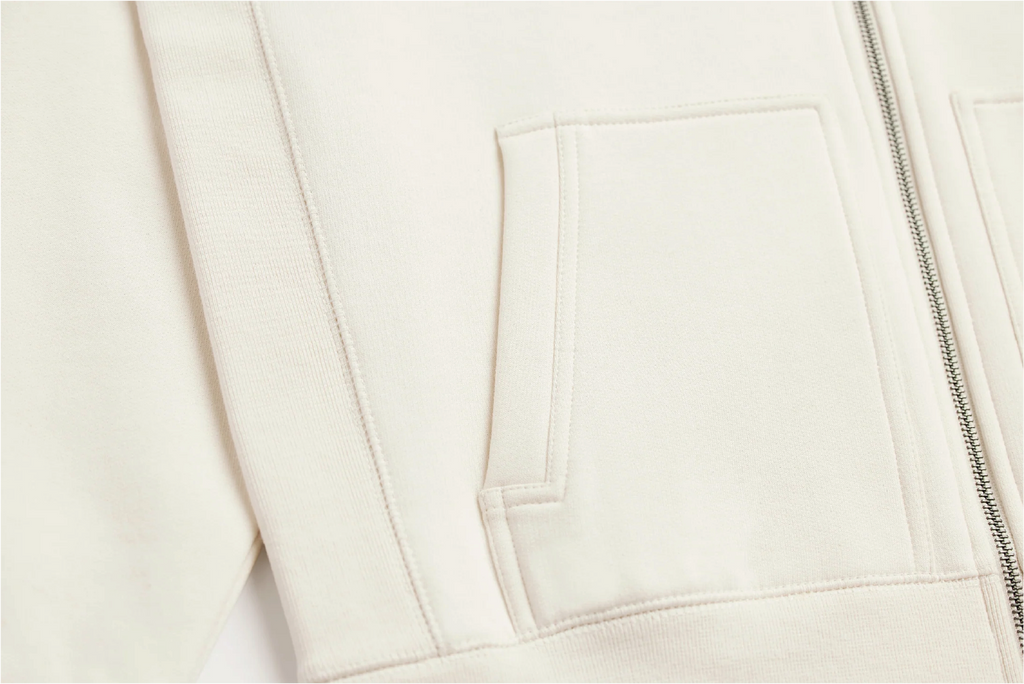 HC Heavyweight Full Zip Hoodie (Natural)